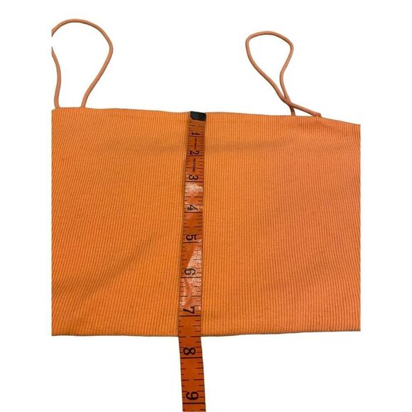 Shein Cropped Cami Tank Top Ribbed Crop Camisole Sleepwear - Picture 10 of 12